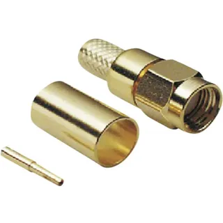 BKL Electronic 0409078 0409078 SMA-Reverse-Steckverbinder Stecker, gerade 50Ω 1St.