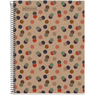 Miquelrius Collegeblock Eco Design A4 kariert bunt