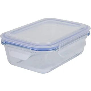 Testrut Frischhaltedose Glas blau 0,6 l