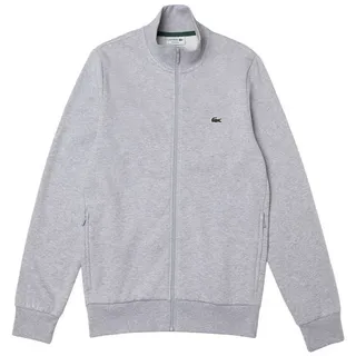 Lacoste Sweatjacke Jacke Fleecejacke (1-tlg) grau XS