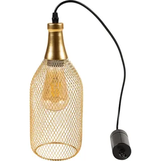 Vosteen LED Lampe gold  ø 12 cm H31 cm