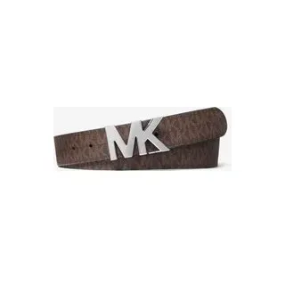 MK Wendbarer Gürtel mit Logoschnalle - Braun - Michael Kors - ONE SIZE
