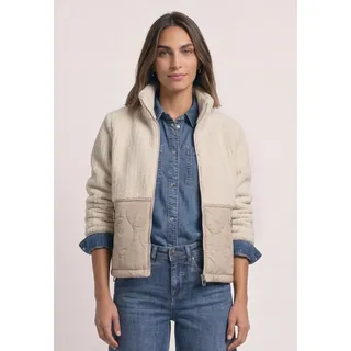 STREET ONE Teddy-Jacke mit Softshelldetails beige 34