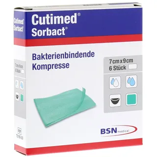 BSN Medical Cutimed Sorbact Kompressen 7x9cm 6 st
