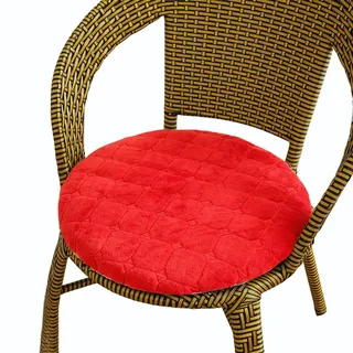 BLLMTEAR Sitzkissen Stuhl Rund, Stuhlkissen 30/35/40/45/50 Memory Foam、Stuhlkissen Rund, Sitzkissen Rund Bodensitzkissen FüR Balkon(@15,14in/35cm)