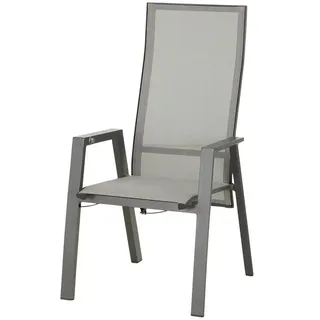 Siena Garden Valencia Diningsessel 59 x 68 x 112 cm anthrazit/grau