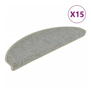 vidaXL Stufenmatte 65 x 21 cm Hellbeige