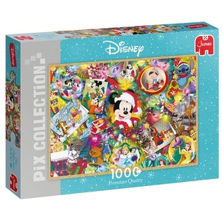 Jumbo 18876 Disney Pix Collection Weihnachten 1000 Teile Puzzle