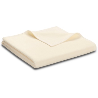 Biederlack Wohndecke »Unicolour«, in vielen Farben beige