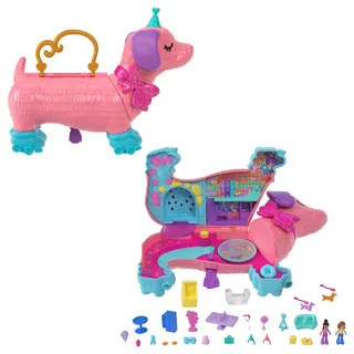 POLLY POCKET Hündchenparty Rollschuh-Geburtstagsparty Mehrfarbig (HKV54)