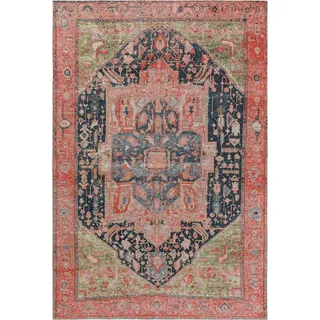 benuta Stay Webteppich 115 x 180 cm Pink/Rosa
