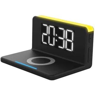 Terratec ChargeAir Clock schwarz