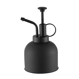 Gießkanne Gießkanne Gießkanne für Zimmerpflanzen Mini Vintage Gießkanne Kupfer Gießkanne Blumen Gießflasche für drinnen und draußen Zimmerpflanzen Ausguss Wasserkanne GuShe (schwarz)
