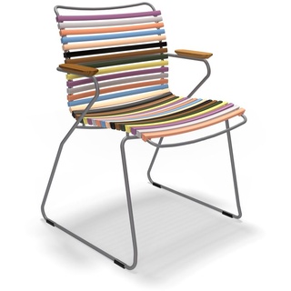 Houe CLICK Dining chair mit Bambusarmlehnen Multi color 1