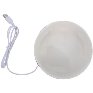 Homoyoyo Beheizbare Tränke Kaninchen mit Keramik Wassernapf und Temperaturkontrolle Runder Hunde Wassernapf Spender für Winter und Beheiztes Wasser für Hunde