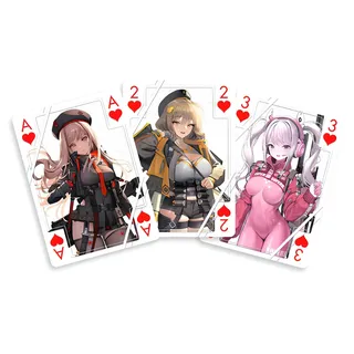 Sakami Merchandise SAKAMI Nikke - Goddess of Victory 52 Spielkarten - Poker Kartenspiel Deck Playing Cards - original & lizensiert