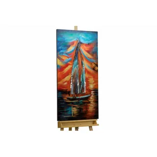 Kunstloft Metallbild, Mehrfarbig, Metall, 4.82x120 cm, Bilder und Zubehör, Wandbilder, Metallbilder