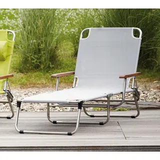 Fiam Amigo Dreibeinliege 190 x 69 x 29 cm grau