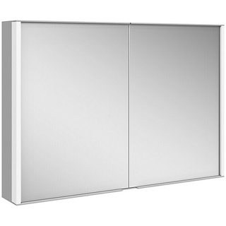 Keuco LED-Spiegelschrank Royal Match  (B x H: 100 x 70 cm, Mit Beleuchtung, Aluminium, Silber)