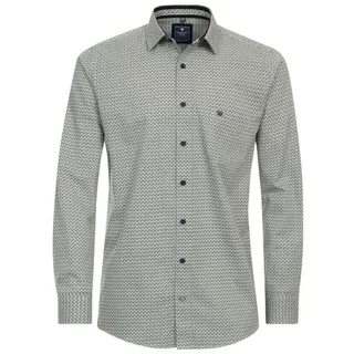 Redmond Langarmhemd Modern Fit grün M