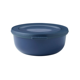 Mepal Frischhaltedose cirqula rund, 750 ml 106208016800 , Farbe: dunkelblau, Nordic denim