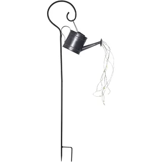 Star Trading Dekoleuchte Metall (B)24 x (H)80 x (T)10 cm 1x schwarz