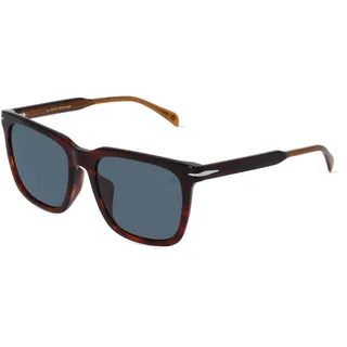 David Beckham DB 1120/F/S Herren-Sonnenbrille Vollrand Quadratisch Acetat-Gestell, braun