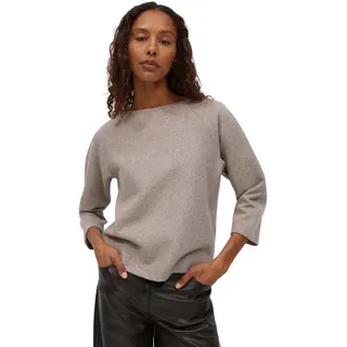 Opus Sweatshirt Gusera Mélange Beige 38