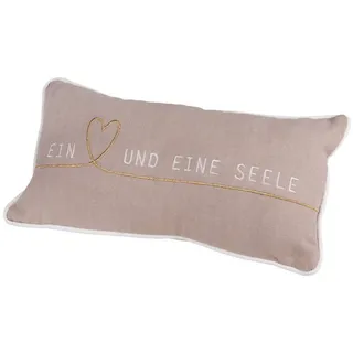 räder Traumkissen EIN Herz und eine Seele 40 x 40 cm Rosa
