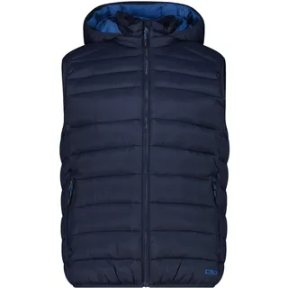 CMP MAN VEST SNAPS HOOD Blau 48