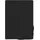 Jersey-Elastic 90 x 190 - 100 x 220 cm schwarz