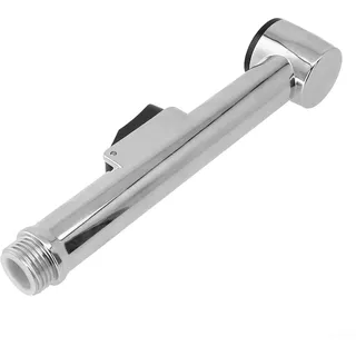 Handbrause ABS Bidet Duschkopf Set mit Edelstahlschlauch und Wandhalterung für hygienische Toilettenreinigung und Badezimmergebrauch, versilbert