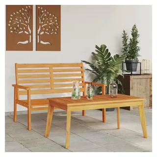 vidaXL Gartenlounge-Set Loungesofa braun