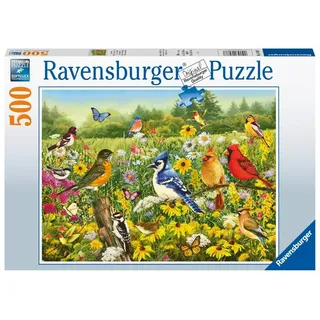 Ravensburger Puzzle 500 Teile Ravensburger Puzzle Vogelwiese 16988, 500 Puzzleteile