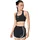 Medium Support Padded Sport-BH Damen 010 black/white XL