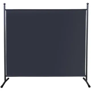 Quick Star Paravent 1tlg. 180x178cm Grau