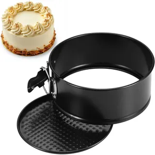 Springform 16cm Rund, klein Kuchenform Backform mit Antihaftbeschichtung, Kleine