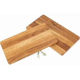 Holz Frank Frühstücksbrett Frühstücksbrett Eiche geölt - 22,5 x 12,5 x 1,2 cm, Holz, (1-St) beige