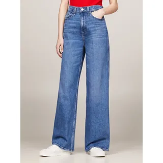 Tommy Jeans Weite Jeans Tommy Jeans CLAIRE - High Waist - Wide Leg Jeans für Damen mit weitem Bein und hoher Leibhöhe blau