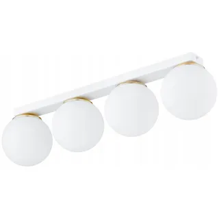 Licht-Erlebnisse Deckenleuchte NERIS, ohne Leuchtmittel, E27 Kugel Schirm Modern bunt