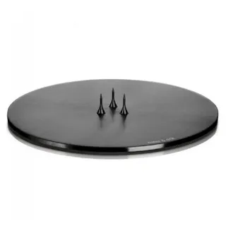 ester & erik Kerzenhalter Kerzenplatte Medium Black Matt