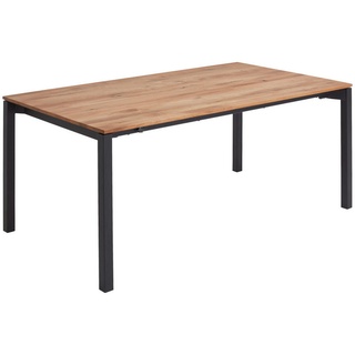 Valdera Esstisch, Eiche, Holz, Eiche, massiv, rechteckig, eckig, 100x76 cm, ausziehbar, in verschiedenen Größen erhältlich, Esszimmer, Tische, Esstische, Esstische ausziehbar