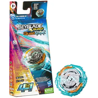 Beyblade Hasbro Beyblade Burst QuadStrike, Einzelpack Zeal Nyddhog N8, Spielzeug für Kinder ab 8 Jahren