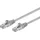CAT 5e Patchkabel 2x RJ45 Stecker 2 0 m Grau