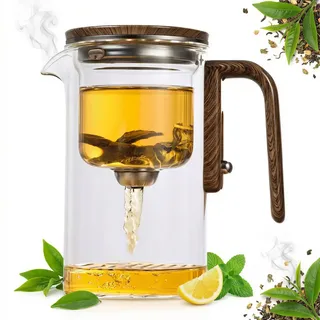 750 Ml Glaskrug Mit Magnetischem Auslösemechanismus Für Kaffee Und Tee