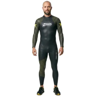 Zoggs Neoprenanzug Predator Pro Schwarz/Gelb XXL