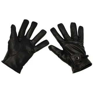 Max Fuchs Western Fingerhandschuhe Leder Schwarz L