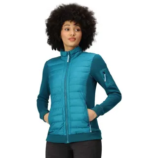 Regatta Damen Colliston Baffle Fleece-Hybridjacke RWA604 44 petrol - 44