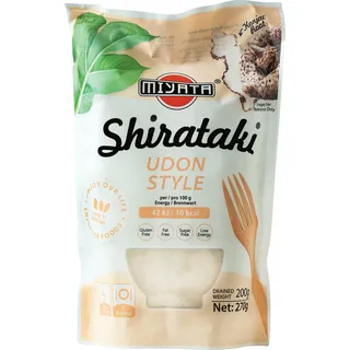 Miyata Shirataki, Udon Nudeln aus Konjakmehl, ATG 200 g