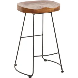 MCW Barhocker N25  Höhe: 2er Set Braun